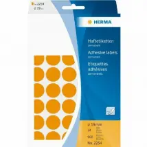Herma Étiquettes universelles - Orange fluo