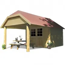 Solid Abri jardin Cork 8.88 m²