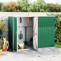 vidaXL Abri à outils - Vert