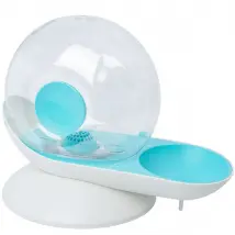 2.8L Bulle d'escargot Bol d'eau automatique pour chat Fontaine pour distributeur d'eau pour animal de compagnie Bol de boisson de grande capacité pour animal de compagnie Boisson pour chien chat   Nourriture pour chien