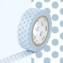 Masking Tape à Pois Bleu
