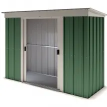 Yardmaster Abri de jardin métal - Vert