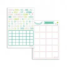 Toga Pochoirs Bullet Journal - Mois