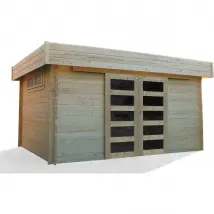 SOLID Abri jardin Viborg - Bois
