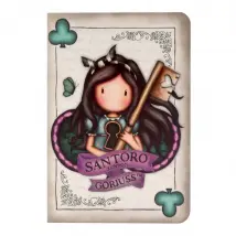 Gorjuss Cahier Cheshire Cat 4 Unités