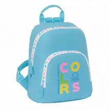 Benetton Sac à dos Spring Mini Celeste