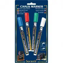 Securit Marqueurs à craie liquide - Assortis
