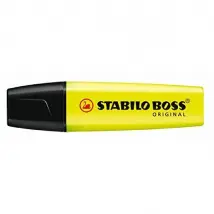 Stabilo BOSS ORIGINAL - Surligneurs - Lot de 2 - Jaune