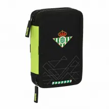Real Betis Balompié Plumier Double - Noir/Citron