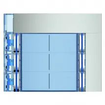 BTICINO Sfera façade 6 boutons