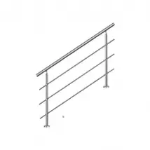 BCELEC AHM1203 Main courante Inox 120cm
