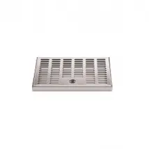 Ich-Zapfe Bac d'égouttage inox 210x150 mm