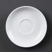 Olympia soucoupes espresso en porcelaine - Lot de 12