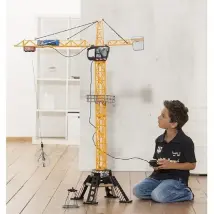 Dickie Toys Grue géante 120 cm - Jaune