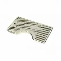 Bac d'égouttage inox 400x220x20 mm