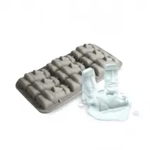 Totalcadeau moule à glaçons Moaï en silicone