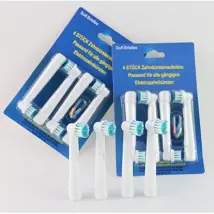 Euro_mega brosses de rechange Oral-B Precision Clean - Lot de 12