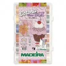 Madeira Boite Cotona 8036 - 18 bobines