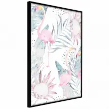 Affiche Murale Faded Cretonne - 30 x 45 cm Noir