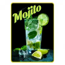 Beneffito Cocktail Poster Mojito