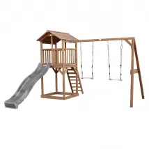 AXI Beach Tower Aire de jeux avec toboggan et balançoires