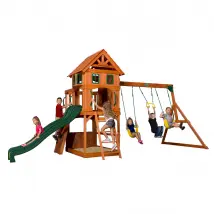 BACKYARD DISCOVERY Aire de jeux en bois Atlantic