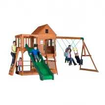 Backyard Discovery Hill Crest Aire de Jeux en Bois