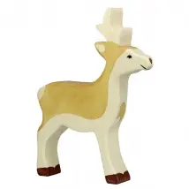 Holztiger Jeune Cerf
