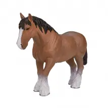 Mojo figurine cheval Clydesdale