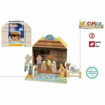 Woomax Figurines animaux Nativité en bois