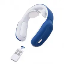 Izen Masseur de cou électrique - Bleu