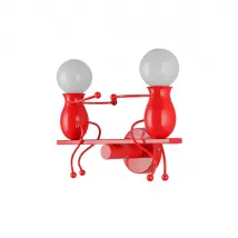 Applique murale pour enfants - Rouge