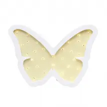 Lanterne Papillon Mural Violet