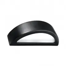 Applique Atena Verre/Céramique - Noir