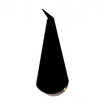 Lampe murale chevet LED noire
