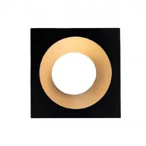 europole LED'UP - Collerette pour spot - Noir et Doré