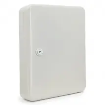 Reskal Armoire à clés murale 70 crochets - Gris