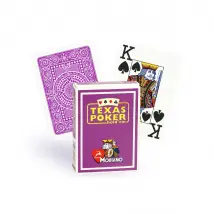 Cartes Modiano Texas Poker - Mauve
