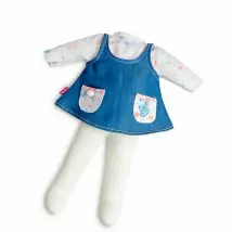 Berjuan Baby Susu 38 cm Robe Cow-boy
