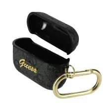 GUESS Coque AirPods Pro Guess saffiano noir