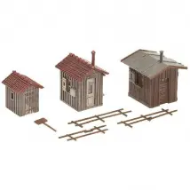 Faller Trackside Buildings 3 HO