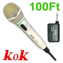 Tradex Microphone Sans Fil 2-en-1
