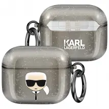 Karl Lagerfeld Coque AirPods 3 - Noir