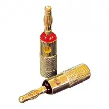 Fiches bananes Dynavox Rouge/Noir