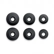 Avizar Embouts Intra-auriculaires Rechange S, M, L - Noir