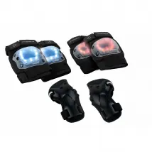 Hudora Set Protections Enfants/Adultes Noir - Taille S