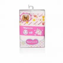 Nenuco - Couches pour poupées - 3 pièces