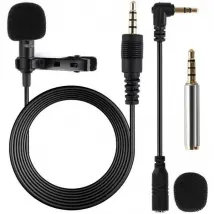 Microphone Clip 3.5mm - Noir