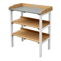 Axi Table de Rempotage - Marron & Blanc