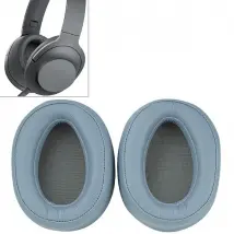 Wewoo Housse casque Sony MDR-100AAP - Bleu clair